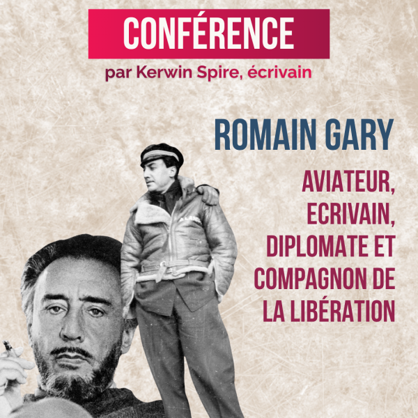 Soirée culturelle – Conférence sur Romain Gary, aviateur de la France libre