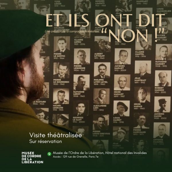Visite théâtralisée : Et ils ont dit « NON ! »